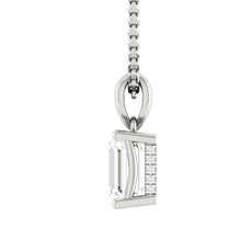 Load image into Gallery viewer, Kaela Emerald Necklace Diamond
