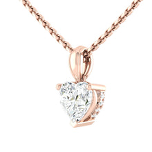 Load image into Gallery viewer, Kaela Necklace Heart Diamond
