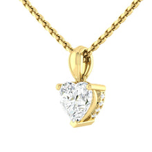 Load image into Gallery viewer, Kaela Necklace Heart Diamond
