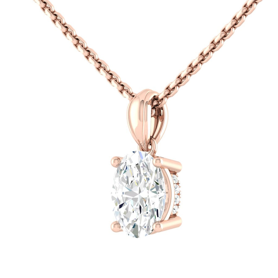 Load image into Gallery viewer, LUCCE KAELA™ Necklace Oval Diamond
