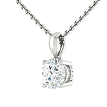 Load image into Gallery viewer, Kaela Necklace Lab Diamond 1.00CT D VS1 18K White Gold
