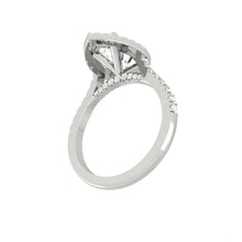 Load image into Gallery viewer, Montevalle Pavé Pear Moissanite
