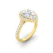 Load image into Gallery viewer, Montevalle Pavé Pear Diamond
