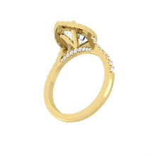 Load image into Gallery viewer, Montevalle Pavé Pear Diamond
