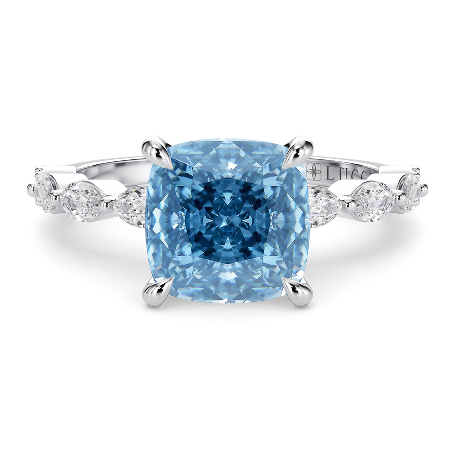 Load image into Gallery viewer, LUCCE MARCHESA™ Cushion OCEAN™ Blue Diamond
