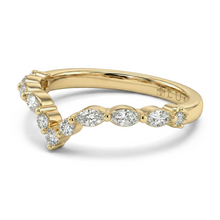 Load image into Gallery viewer, Lucce Paula Flush 0.46CTW Lab Diamond 14K Yellow Gold
