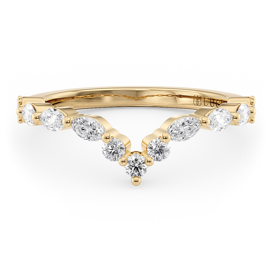 Load image into Gallery viewer, LUCCE MARCHESA™ Flush 0.46ctw Lab Diamond 14K Yellow Gold
