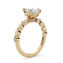 Load image into Gallery viewer, LUCCE PAULA™ Marquise Lab Diamond 0.52ct D VVS2 IGI 14K Yellow Gold
