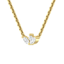 Load image into Gallery viewer, Lucce Paula Necklace 0.28 CTW Lab Diamond 18K Yellow Gold
