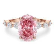 LUCCE MARCHESA™ Oval ROSÉ™ Pink Diamond