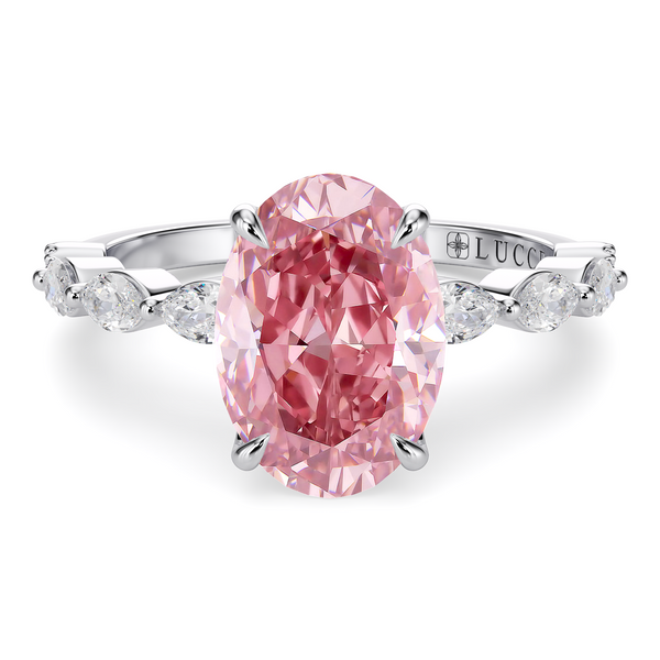 Lucce Paula Oval Rosé Pink Diamond
