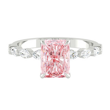 Load image into Gallery viewer, Paula Radiant Rosé Pink Diamond
