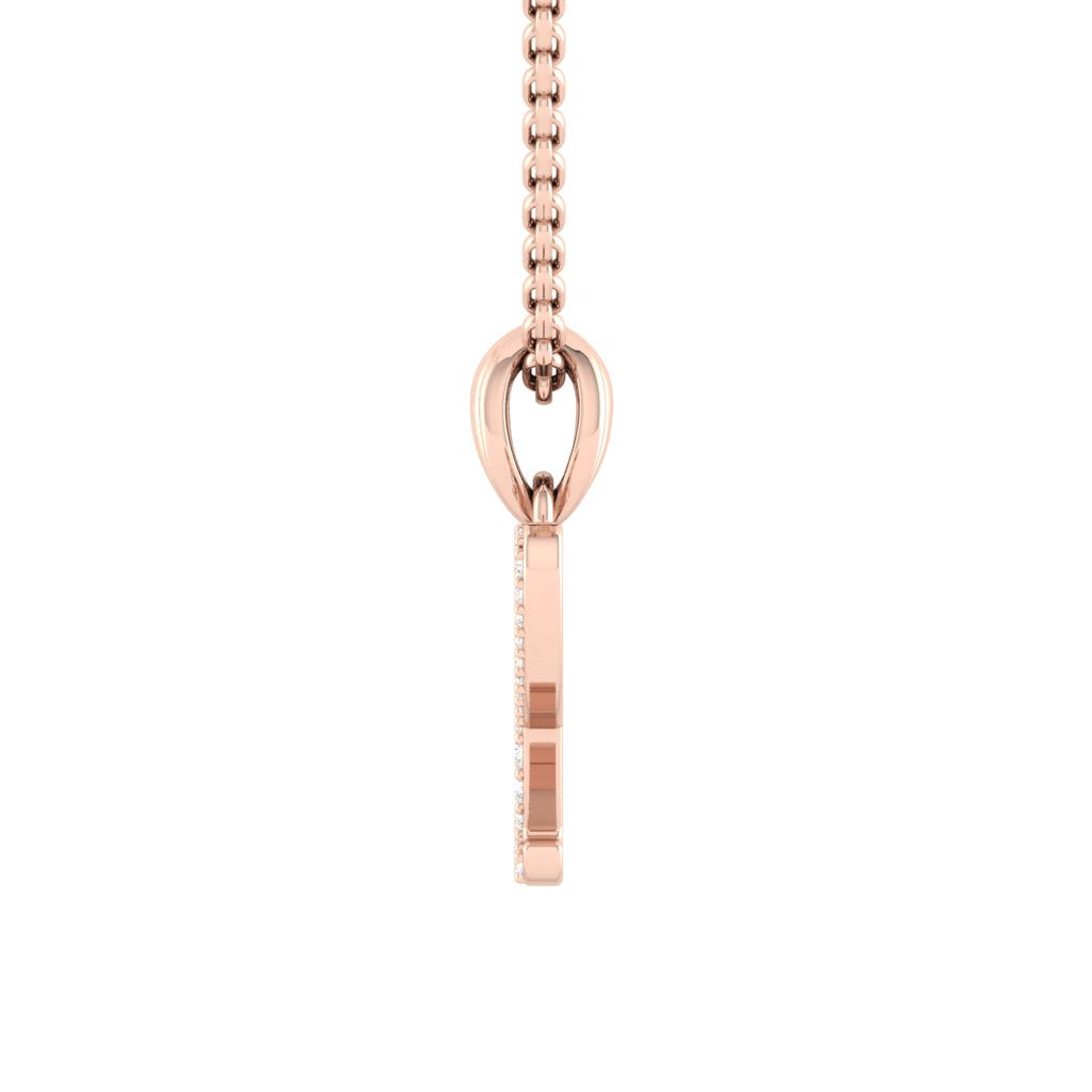 Load image into Gallery viewer, LUCCE Personalized Letter Necklace Diamond
