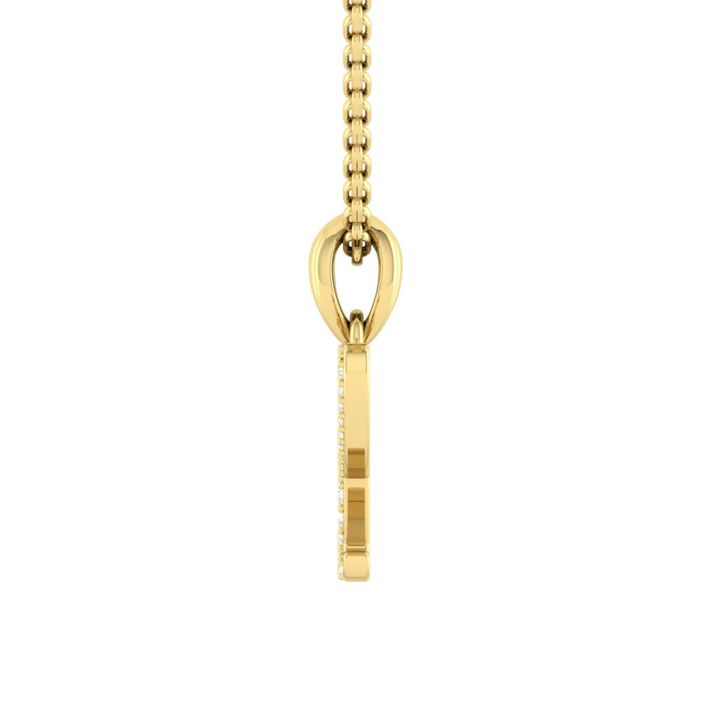 Load image into Gallery viewer, LUCCE Personalized Letter Necklace Diamond
