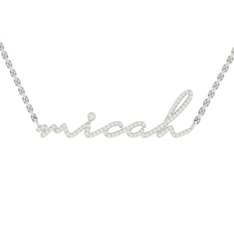 Personalized Necklace Diamond