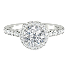 Load image into Gallery viewer, moissanite engagement ring store halo cathedral jewelry wedding rings Manila philippines
