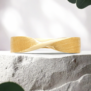 LUCCE ESSO™ Brushed 5mm 14K Yellow Gold