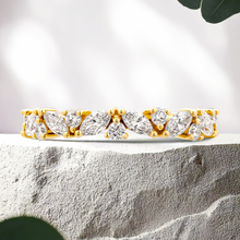 Load image into Gallery viewer, Lucce Marchesa 0.75CTW Lab Diamond 14K Yellow Gold
