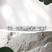 LUCCE DELLA™ 0.82ctw Lab Diamond 14K White Gold
