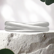 LUCCE VARON™ Polished 5mm 14K White Gold