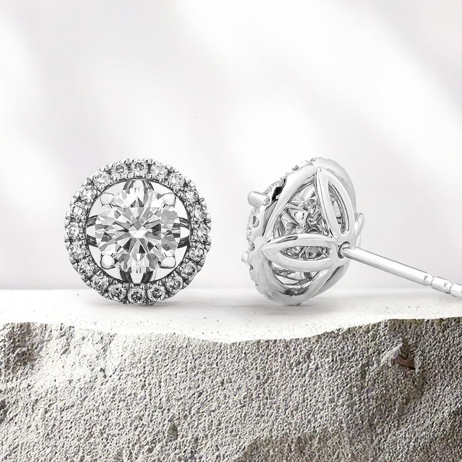 Load image into Gallery viewer, LUCCE MONTEVALLE™ Earrings Round Diamond
