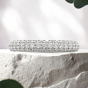 LUCCE LUXE™ Band 0.75ctw Lab Diamond Platinum