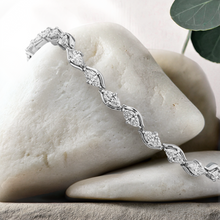 Load image into Gallery viewer, Lucce Constance Tennis Bracelet 5.50CTW Lab Diamond 14K White Gold
