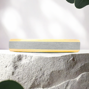 LUCCE PAOLO™ Brushed 4mm 14K Yellow and White Gold