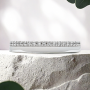 LUCCE EZRA™ Ezra Half Eternity 0.17ctw Natural Diamond 14K White Gold
