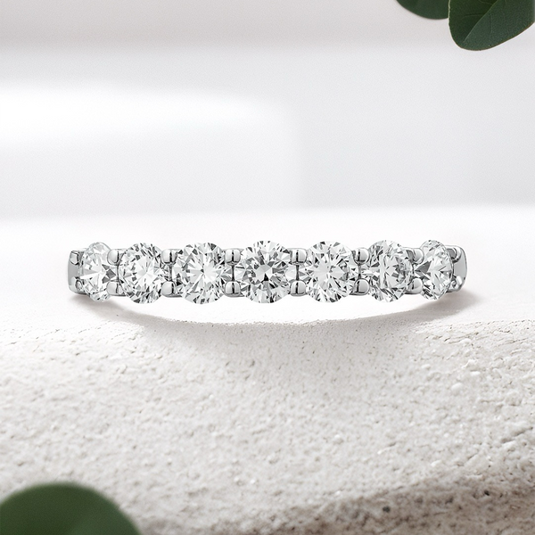 Lucce Rivera 7-Stone 0.77 CTW Lab Diamond 18K White Gold