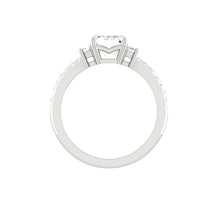 Load image into Gallery viewer, Rina Pavé Radiant Moissanite
