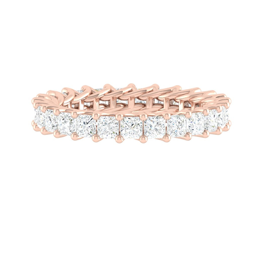 Load image into Gallery viewer, Moissanite Lab Diamond Engagement Ring Wedding Rings Manila Philippines Eternity rose gold jewelry
