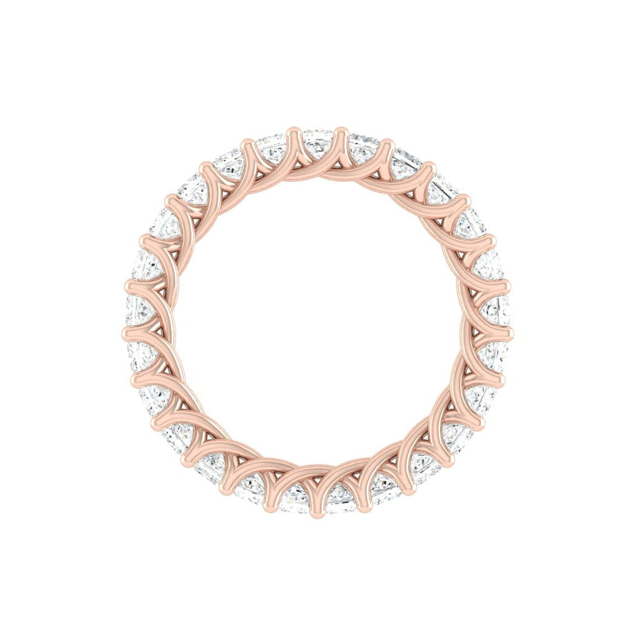 Load image into Gallery viewer, Moissanite Lab Diamond Engagement Ring Wedding Rings Manila Philippines Eternity rose gold jewelry
