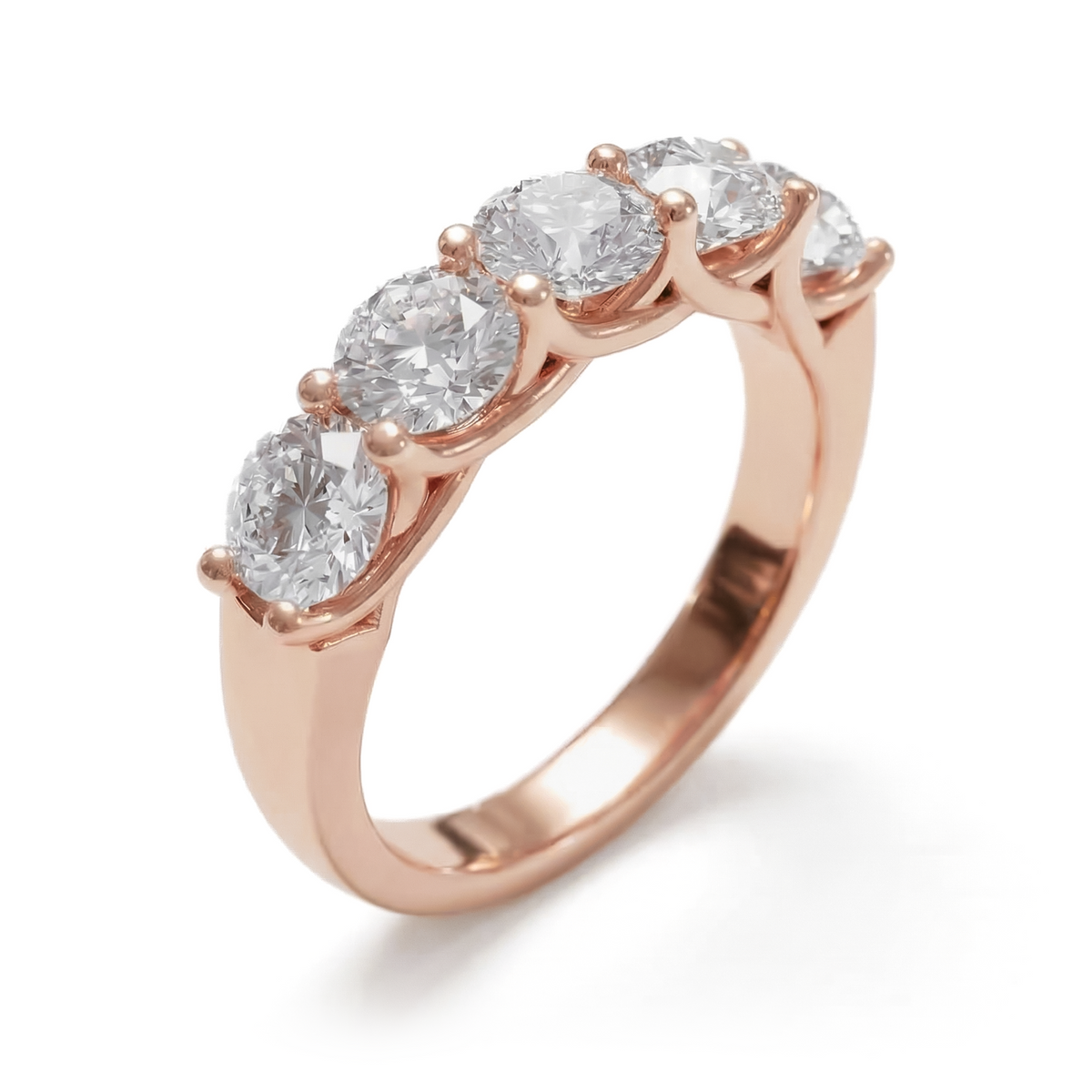 Load image into Gallery viewer, LUCCE RIVERA™ 5-Stone Round Diamond
