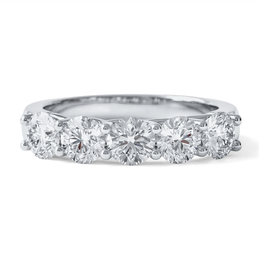 Load image into Gallery viewer, LUCCE RIVERA™ 5-Stone Round Diamond
