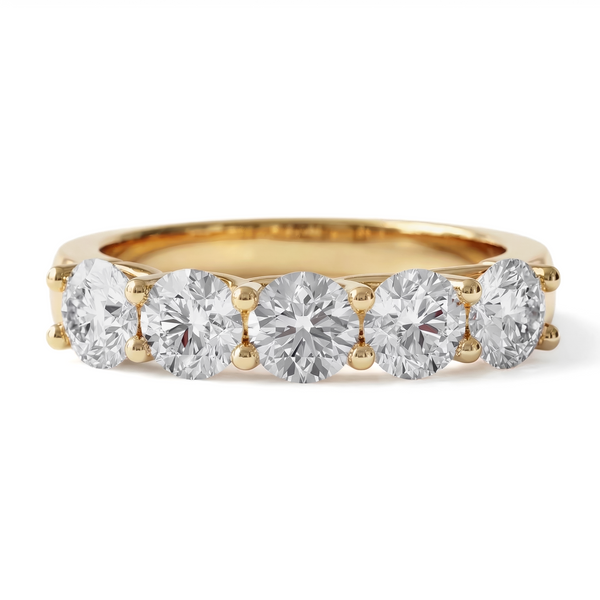 LUCCE RIVERA™ 5-Stone Round Diamond