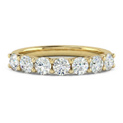LUCCE RIVERA™ 7-Stone 1.19ctw Lab Diamond 18K Yellow Gold