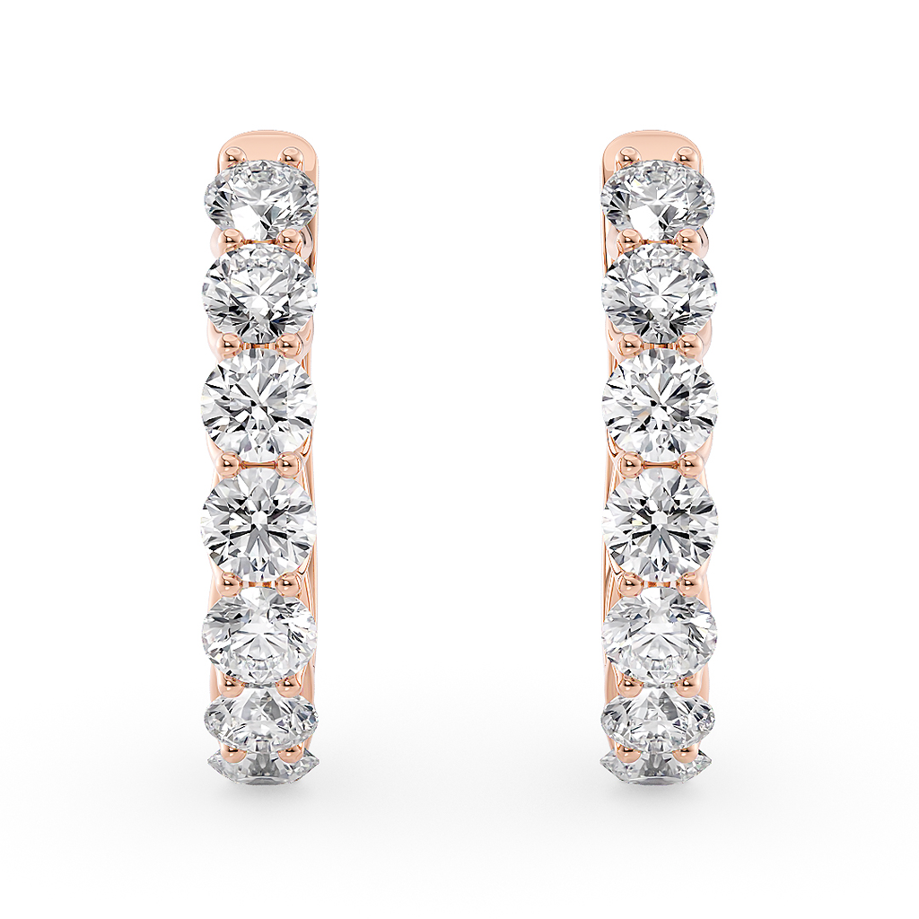 Load image into Gallery viewer, LUCCE RIVERA™ Hoop Earrings Diamond

