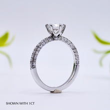 Load image into Gallery viewer, Moissanite Engagement Ring Lab Diamond Wedding Bands Where to buy Manila Philippines
