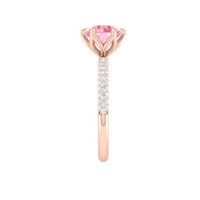 Load image into Gallery viewer, Lucia Luxe Pave Rosé Lab Diamond
