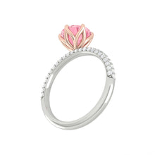 Load image into Gallery viewer, Lucia Luxe Pave Rosé Lab Diamond
