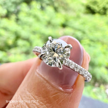 Load image into Gallery viewer, Engagement ring wedding rings gold jewelry lab diamond moissanite manila philippines
