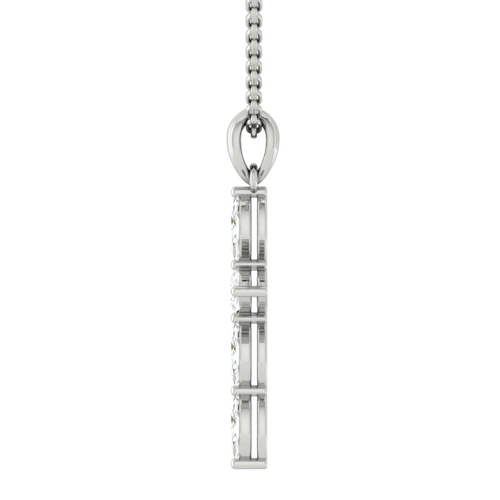 Load image into Gallery viewer, LUCCE SAVED™ Cross Diamond Necklace
