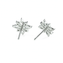 Load image into Gallery viewer, Stella Luxe Earrings 0.96 CTW Natural Diamond Platinum
