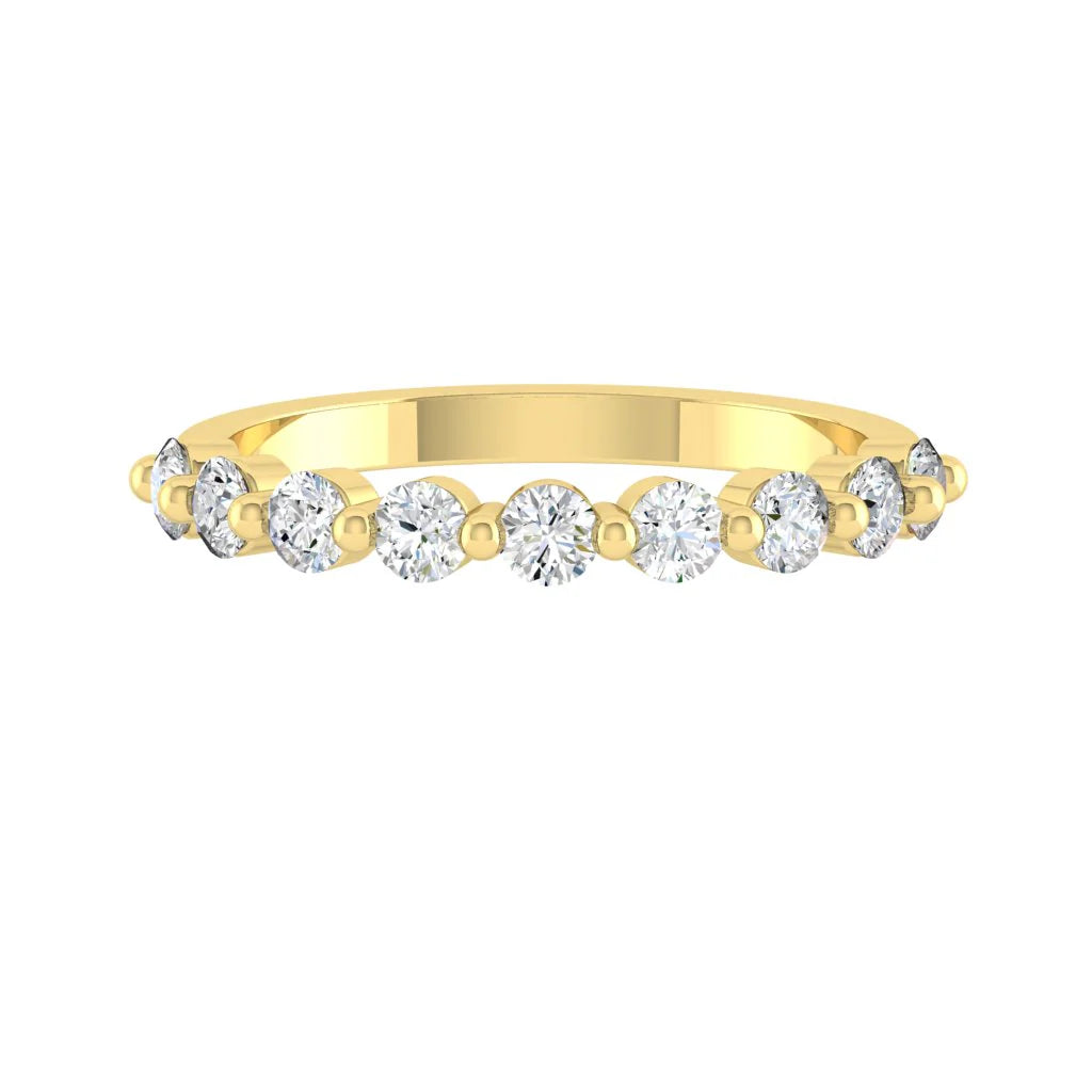 Chiesa 0.54CTW Lab Diamond 14K Yellow Gold