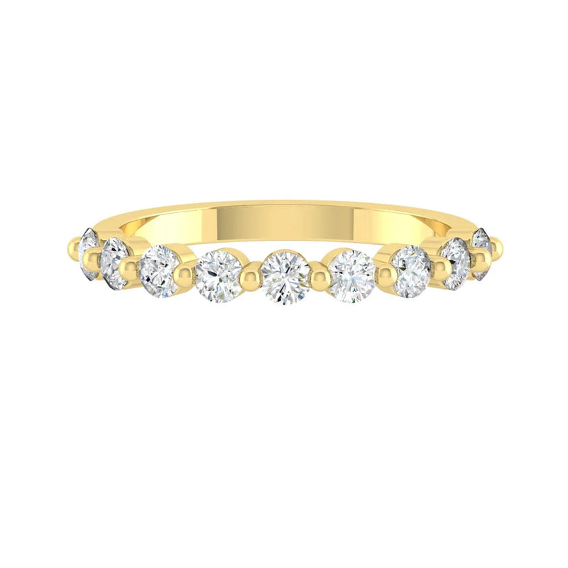 Chiesa 0.54CTW Lab Diamond 14K Yellow Gold