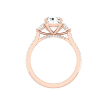 Load image into Gallery viewer, Sophia Pavé Radiant Moissanite
