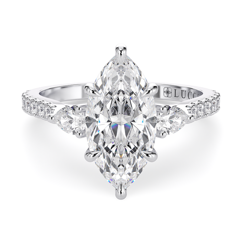 Lucce Sophia Pavé Marquise Diamond