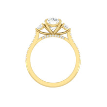 Load image into Gallery viewer, Sophia Pavé Oval Diamond
