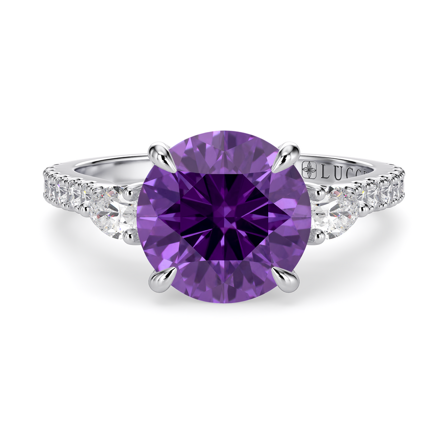 Load image into Gallery viewer, LUCCE SOPHIA™ Pavé Round Gemstone
